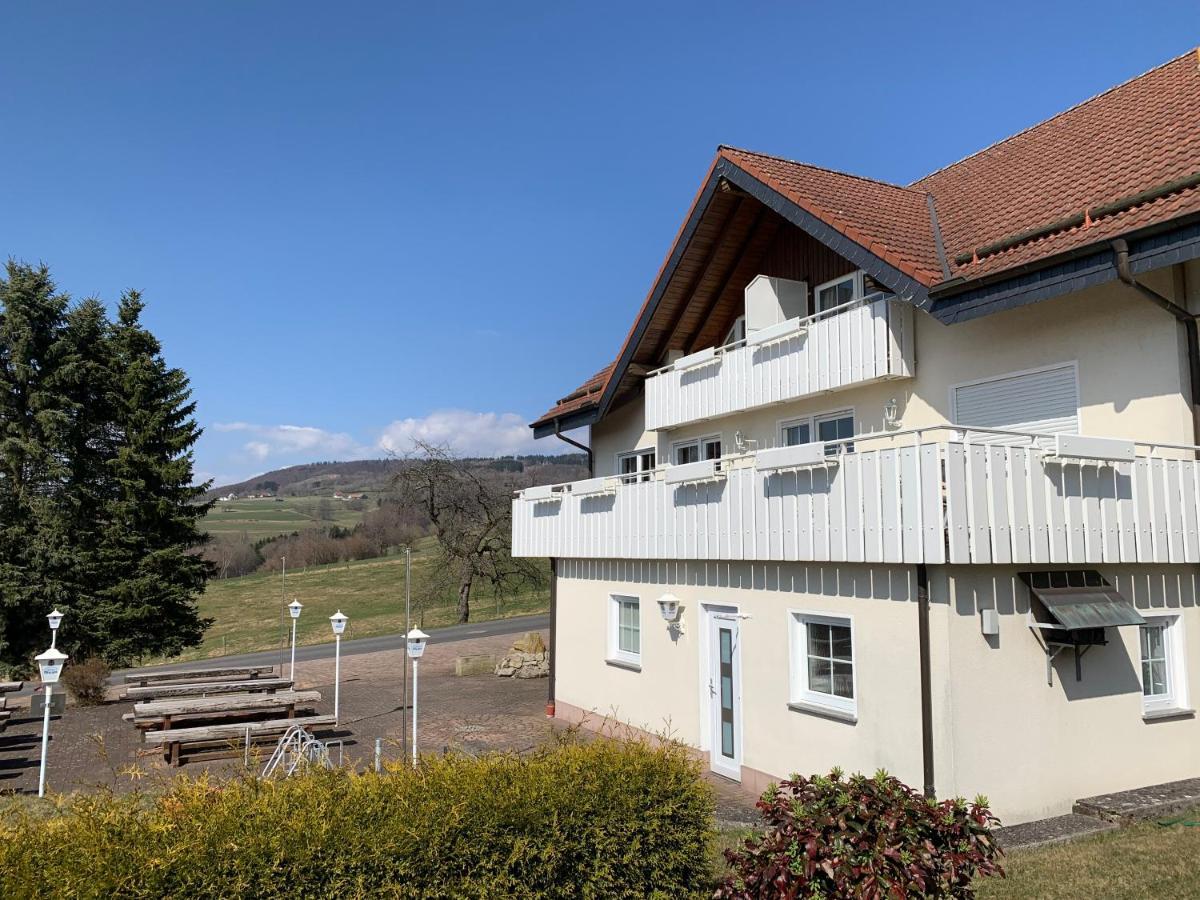Ferienwohnung Landhaus Schneeberg Gersfeld Exterior foto